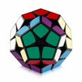 thumbnail image 4 of 2x2 Megaminx Speed Cube Smooth Pentagonal Dodecahedron Puzzles Cube Black, 4 of 7