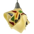 thumbnail image 5 of Meyda Tiffany 129583 Handkerchief Pebbles 10" Wide Abstract Pendant, 5 of 7