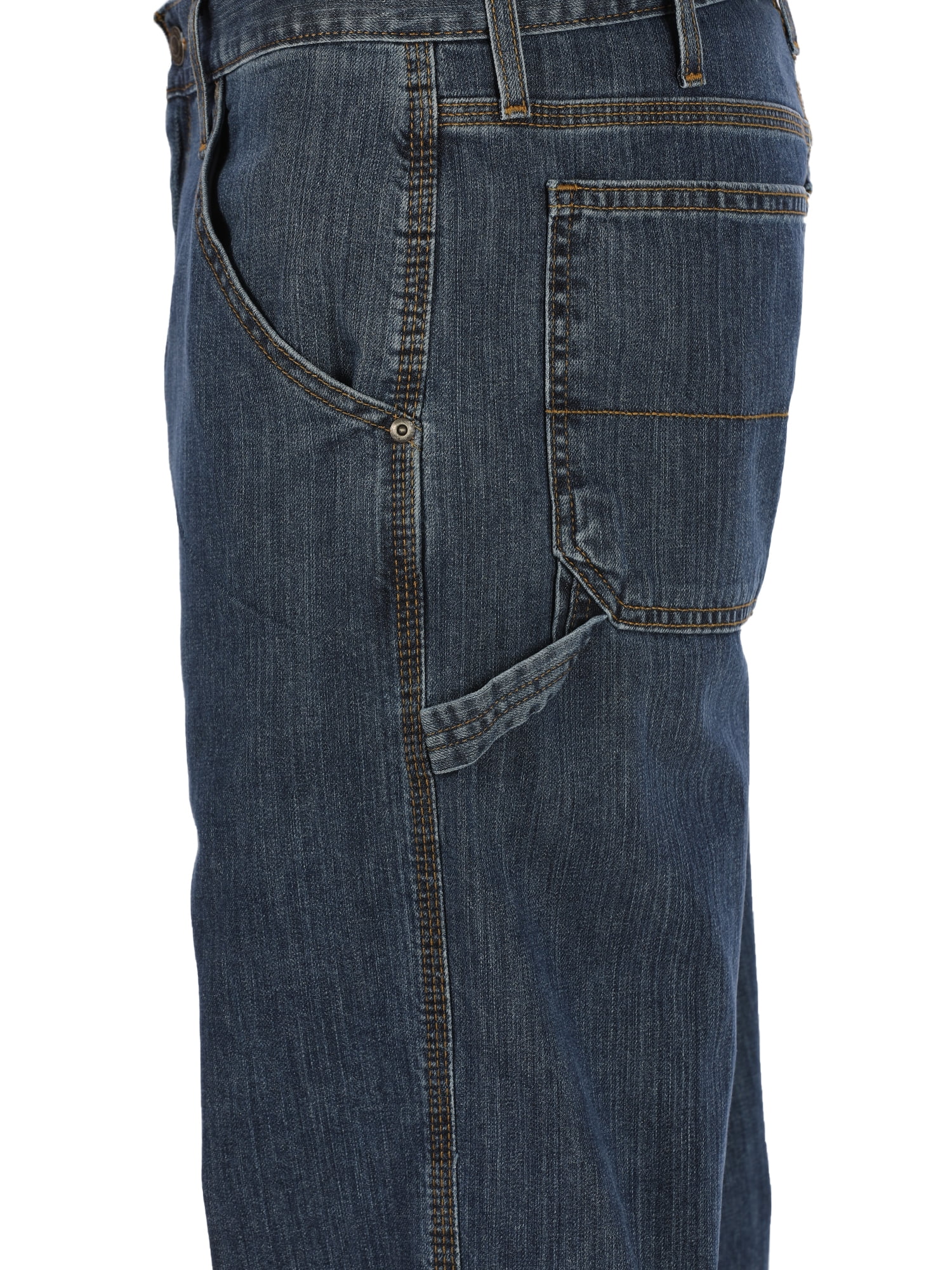 George Men's and Big Men's 100% Cotton Carpenter Jeans George Men's and Big Men's 100% Cotton Carpenter Jeans