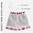 thumbnail image 5 of Baseball Exercise Red Pattern Swim Trunks Quick Dry Beach Pool Board Shorts Lightweight Stylish Print Sizes 2T to XL, 5 of 8