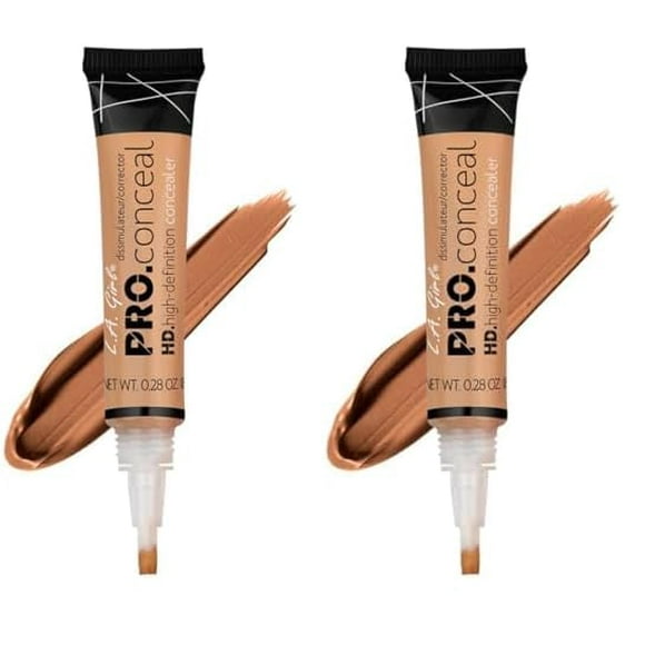 Concealer L.A. Girl Pro Conceal HD Warm Honey, 8 ml (paquete de 2)