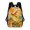 Color-3, variant on Autumn Frog Wears Witch Hat Backpack Backpack Student Backpack Cartoon Canvas Backpack