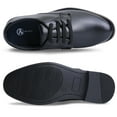 thumbnail image 4 of NCCB Boy's Loafers Boy Dress Shoes Slip-On Shoes Black Size 1, 4 of 6