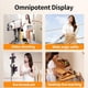 thumbnail image 3 of Accesorios para celulares, trípode portátil de suelo con estabilizador de 1,8 metros y rotación de 360 grados para viajes, vlogs, transmisión en vivo, estabilizador de smartphone., 3 of 4