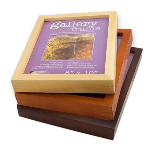 Ambiance Gallery Wood Picture Frames for Stretched Canvas Artist Panels Boards