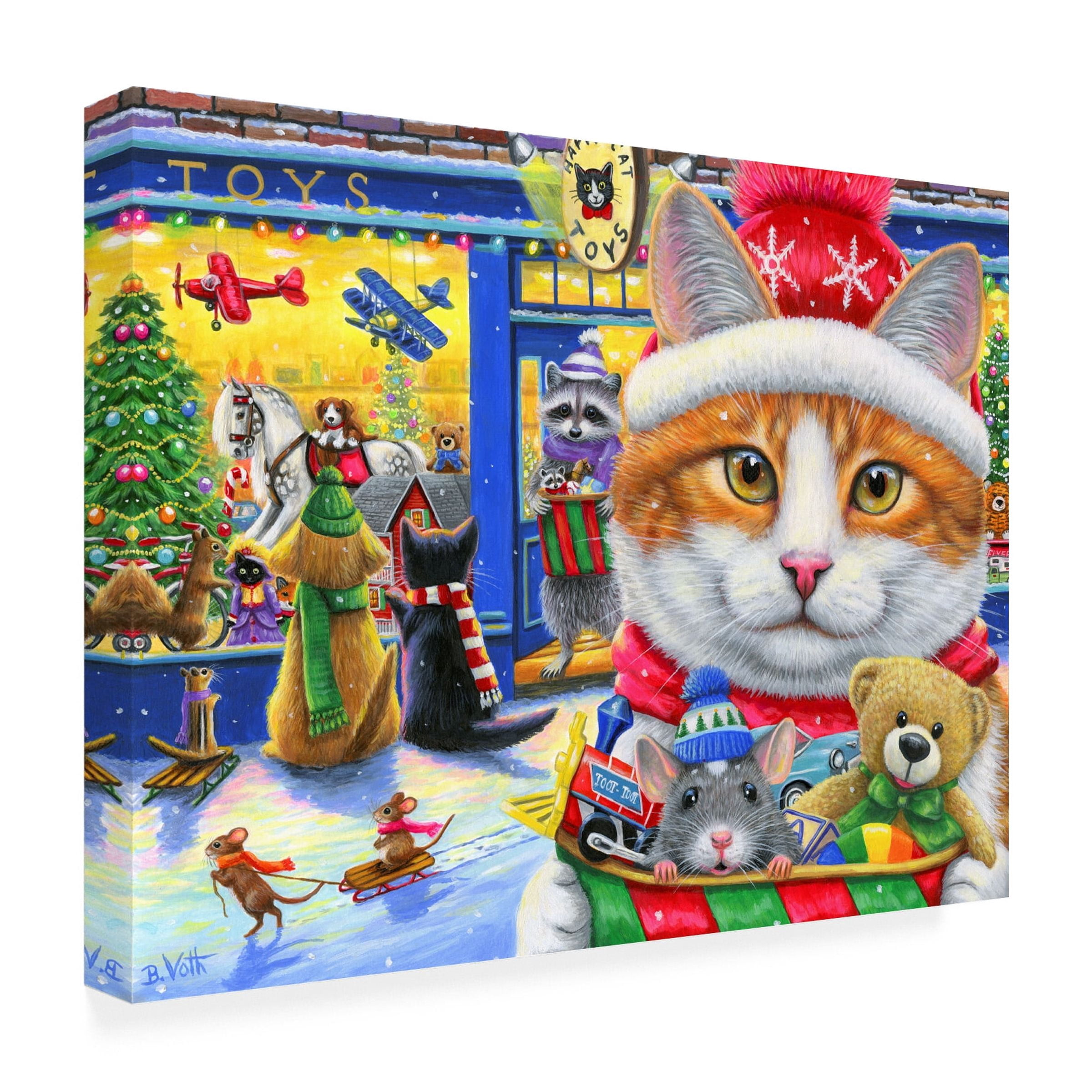 Bridget Voth 'Joys Of The Season' Canvas Art