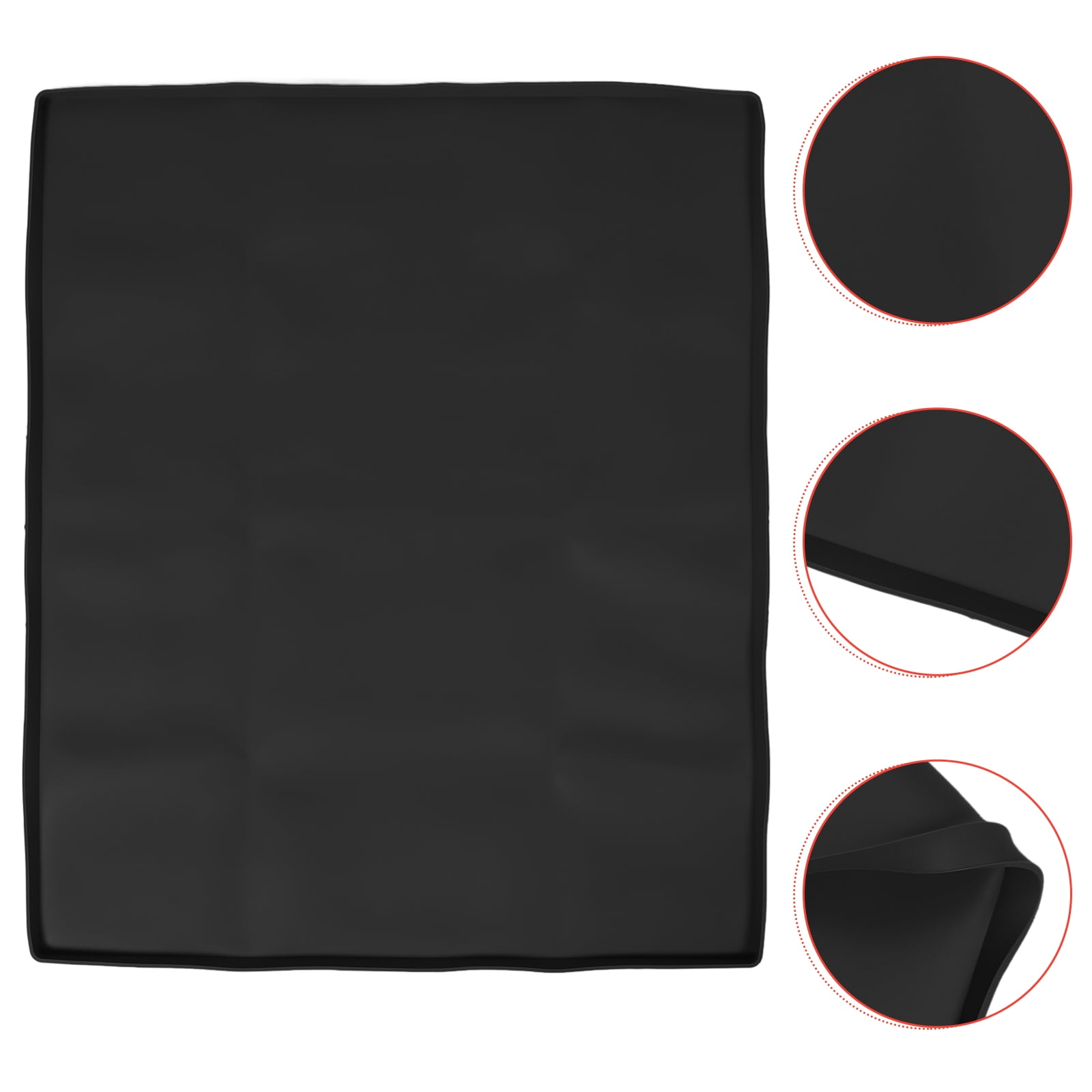 PENIKOKO Laundry Room Mat for Washer and Dryer, Dirt , Non- , 23.6x19.7x0.4in, Floor Organizer