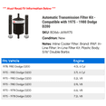 thumbnail image 2 of Automatic Transmission Filter Kit - Compatible with 1975 - 1980 Dodge D200 1976 1977 1978 1979, 2 of 2