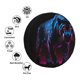 thumbnail image 4 of Fotbe Futuristic Purple Panther Funda de Llanta de Repuesto con Estampado, Engrosada, Ajuste Universal para Jeep, Remolque, RV, SUV, Camión-17 inch, 4 of 6