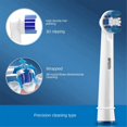 thumbnail image 2 of 10 Pcs For Brecision Cleaning Toothbrushes With Replacement Brush Heads Professional Brightening Ty, 2 of 5