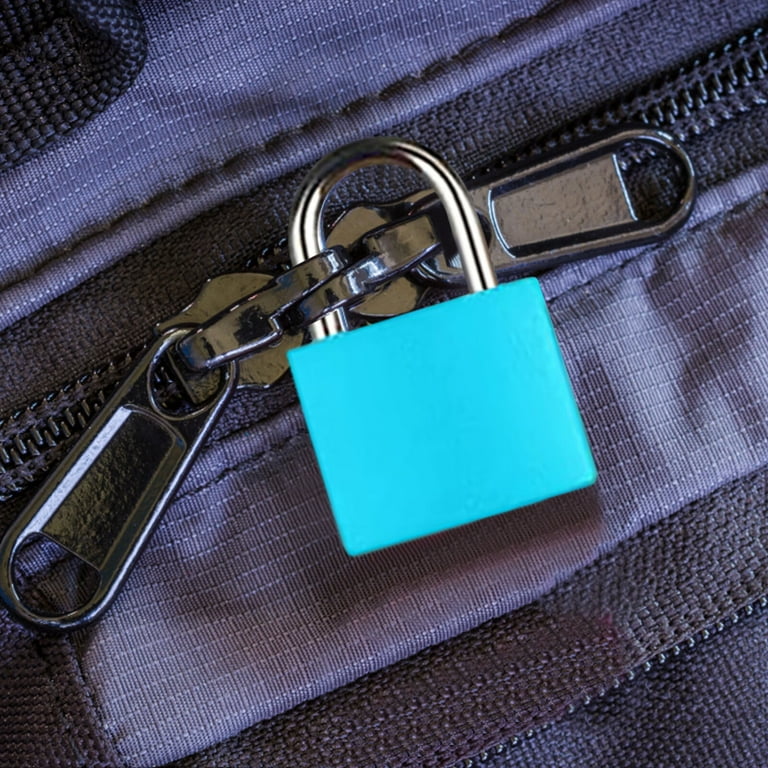 George Suitcase Lock Mini Padlock With Key Small Lock School Bag Backpack  Luggage Padlock School Gyms Outdoor Backpack Lock 