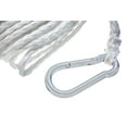 thumbnail image 3 of Attwood 11714-2 Hollow Braided Polypropylene Anchor Line 1/4 x 50' White, 3 of 5