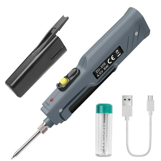 Handskit 4.5V 8W Battery Powered Soldering Iron with USB Charge Wire
