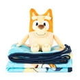 thumbnail image 2 of BBC Bluey Bingo Throw Blanket and Mini Pillow Buddy Set - 40x60 Kids Bedding, 2 of 5