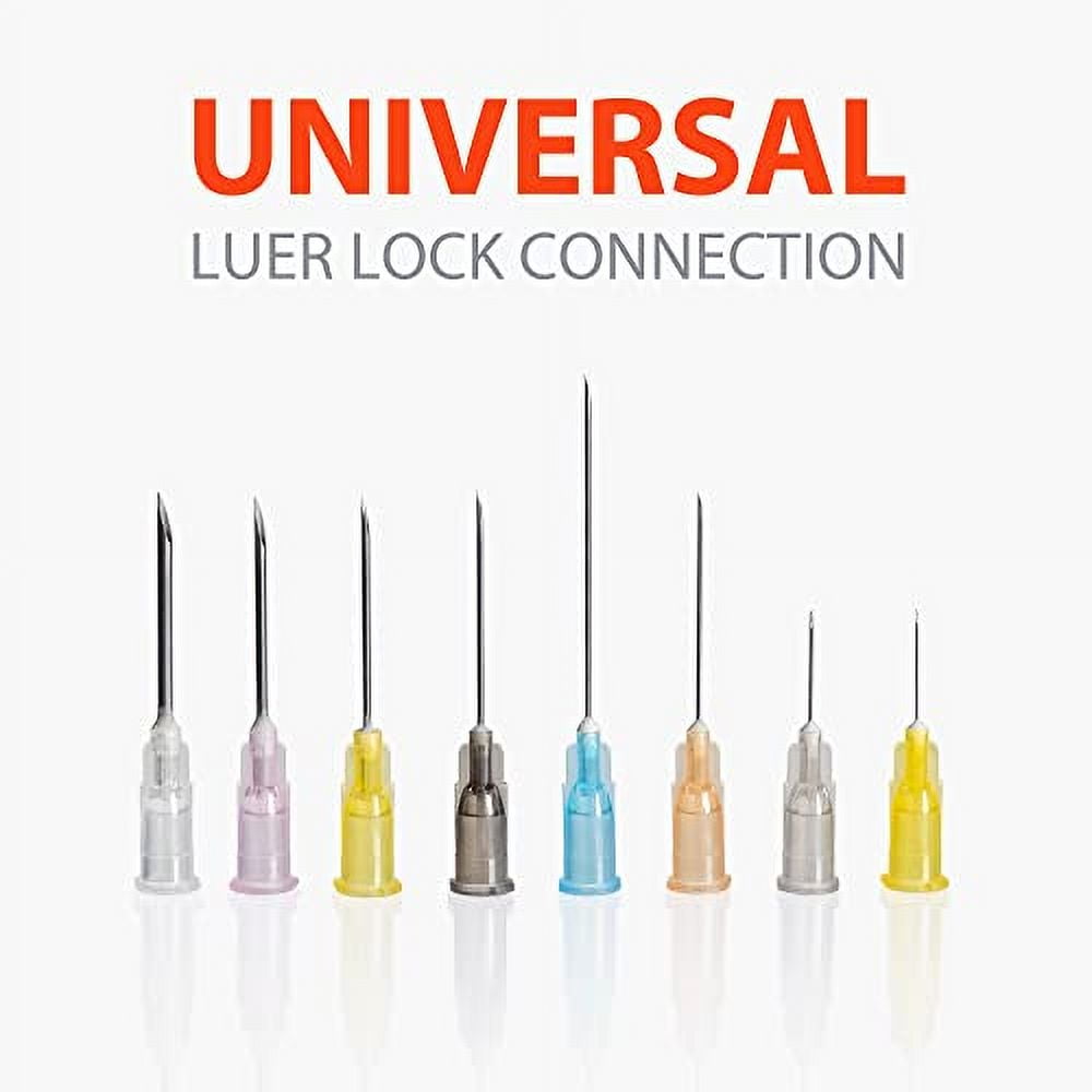 EasyTouch Luer-Lock Syringe Barrel, 3ML Syringe, Pack of 100