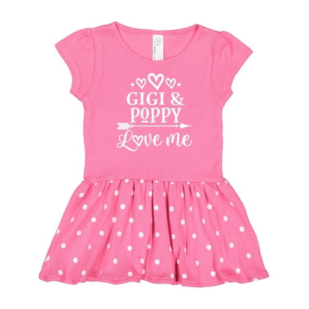 

Inktastic Gigi and Poppy Love Me Gift Baby Girl Dress