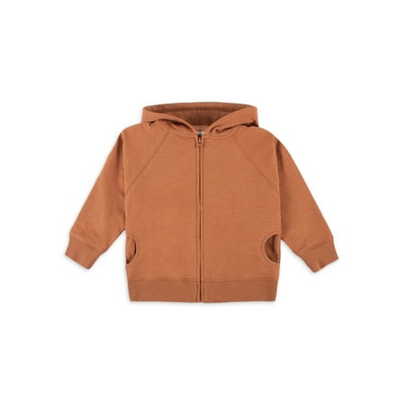 

Modern Moments by Gerber Baby and Toddler Boy Zip-Up French Terry Hoodie 12M-5T