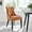 Tan, variant on Modway Regent Tufted Vegan Leather Dining Chair in Tan