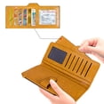 thumbnail image 4 of HuaAngel Wallet Retro Large Capacity Card Holder Men Women Multifunctional Clutch Bag, 4 of 6