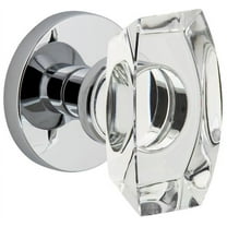 Viaggio Closta_Psg_234 Circolo Solid Brass Passage Door Knob Set - Chrome