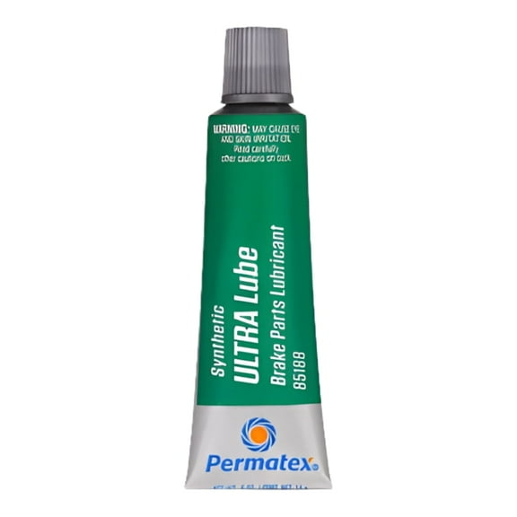 Permatex 85188 Ultra Disc Brake Caliper Lubricant, 0.5 oz, Tube, Green, Semi-Solid