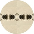 thumbnail image 1 of Ahgly Company Machine Washable Indoor Square Transitional Moccasin Beige Area Rugs, 3' Square, 1 of 7