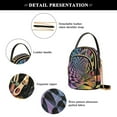 thumbnail image 4 of FORMRS Crossbody Bag for Women Quilted Travel Shoulder Cell Phone Purse with Chain Strap Handbag, Pink Wavy Plaid, 4 of 7