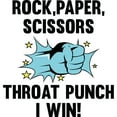 thumbnail image 3 of CafePress - Throat Punch I Win Baseball Jersey - Cotton Baseball Jersey, 3/4 Raglan Sleeve Shirt, 3 of 4