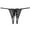 Black, variant on Panties for Women,Embroidered Hollow Low Waist Underwear Open Cut Thong with Pearl Massage Detail,Womens Underwear,White,One Size