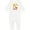 AA-White, variant on My Grandma Loves Me Giraffe Baby Romper Coveralls