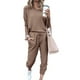 thumbnail image 1 of Conjunto de Jogger para Mujer PRETTYGARDEN Manga Larga XL Caqui Oscuro, 1 of 4