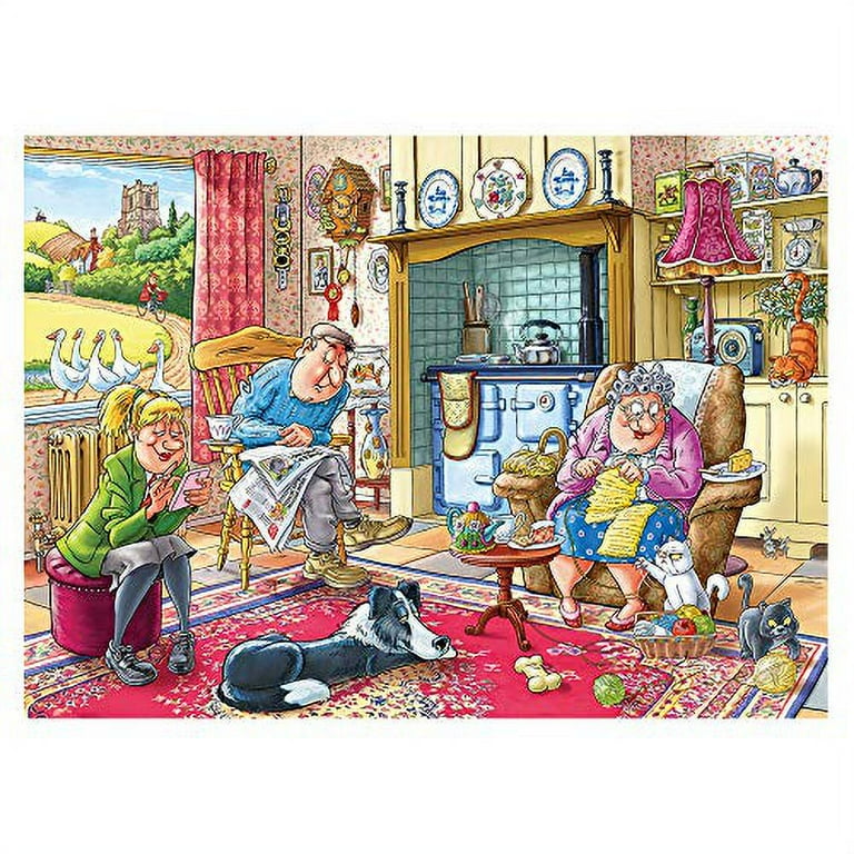 Jumbo, Wasgij, Mystery 17 - Catching A Break!, Jigsaw