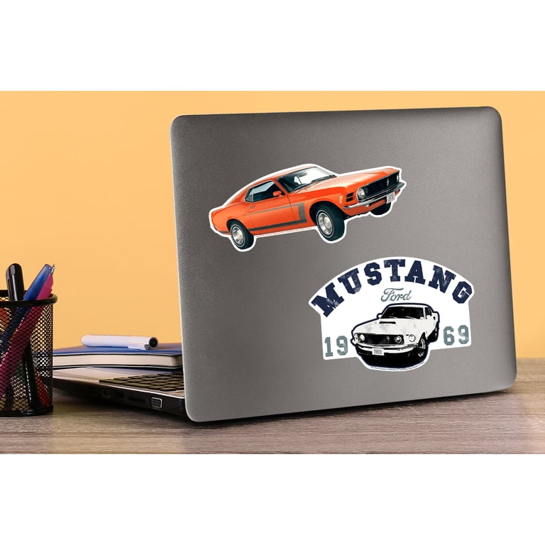 5" Retro Lightning Vinyl Sticker - Waterproof Decal For Car, Laptop, Window, Bumper