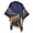 Navy, variant on Fgnfyis Women Warm Shawl Wraps for Women Cape Winter Cardigan Sweaters Open Front Poncho Grey
