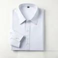 thumbnail image 3 of Camisas para hombre Camisa de rayas para hombre negra Venta de ropa popular coreana Cosas baratas con estilo coreano Asia Xxl Botones I, 3 of 5