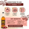 thumbnail image 4 of Holy Kakow Organic Raspberry Syrup for Coffee, Lattes & Cocktails | Vegan, Non-GMO, Gluten-Free | Premium Sweetener for Desserts, Baking & At-Home Café Drinks | 25.4 oz, 4 of 9