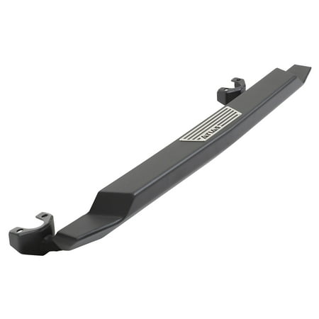 - Smittybilt 76897LT - Atlas Black Rock Sliders Step For Jeep Wrangler