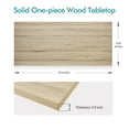 thumbnail image 5 of Kaboon 45x20 inch Universal Table Top, Oak, 5 of 7
