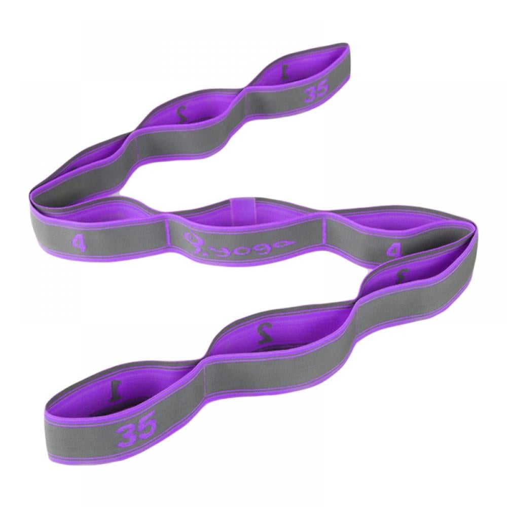 Designed for Stretching and Flexibility MiR Yoga Strap with 12 Loops 