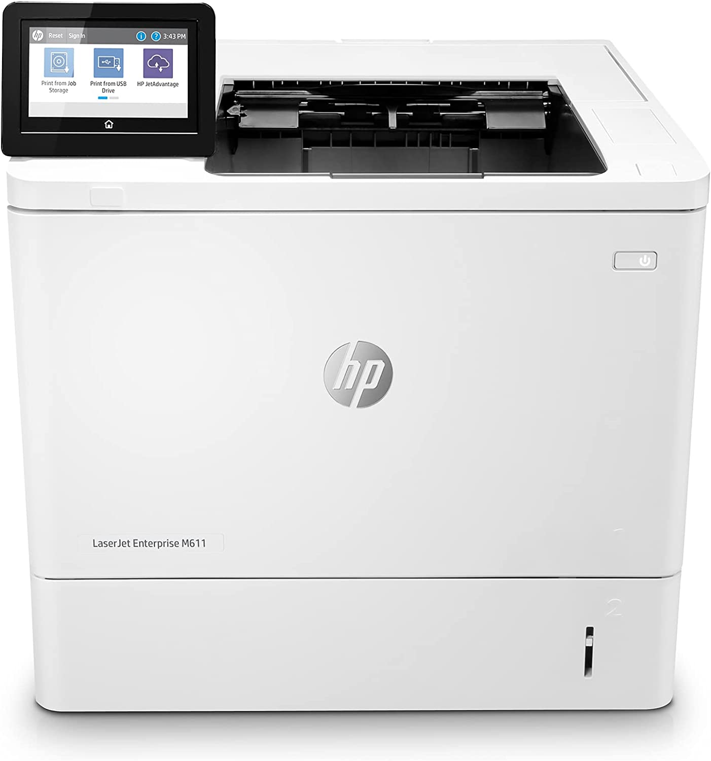 HP LaserJet Enterprise M611dn Monochrome Printer with built-in Ethernet & 2-sided printing (7PS84A)(International Model)