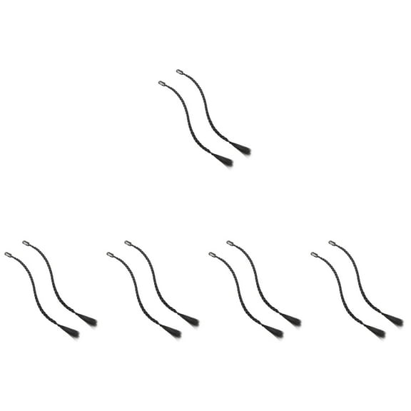 Raindrops 10 Pcs  Hair Extensions Baby Braids Front Side Bang Long Braided Clip in Hair Extensions