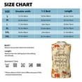 thumbnail image 6 of Bixox Men's Thanksgiving With A Grateful Heart Printed Shirt Sleeveless Fitness Tank Top-3X-Large, 6 of 7