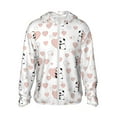 thumbnail image 1 of Balery Heart Panda Sudadera ligera de manga larga con capucha y protección solar UPF 50+ para hombre y mujer, ideal para pesca y running-3X-Large, 1 of 7