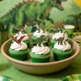 thumbnail image 3 of Cupcake Toppers Penitue Dinosaur Roaring Dino para fiesta infantil, 48 unidades, 3 of 7