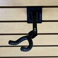 thumbnail image 2 of Set of Ten (10) Adjustable Guitar & String Instrument Hanger Hook Holder ~ Mount with Screws, Bolts, or Included Standard 3" OC Slat Wall Bracket ~ Suitable for Retail Store Shop Display Fixture, 2 of 5