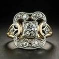 thumbnail image 3 of K-KED Women Gorgeous Cubic Zircon Wedding Party Ring 925 Silver Delicate Jewelry Sz 6-10-7-#6, 3 of 8