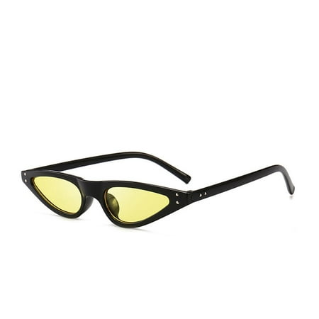 Man Women Cat-eye Sunglasses Fashion Small Frame Street Snap Eyewear Sun Glasses Birthday Gift