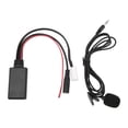 thumbnail image 2 of Adaptador De Cable De Audio, Conector De Arnés Auxiliar 5.0 Plug And Play Estable Con Reemplazo De Micrófono Para Sylphy Para Automóvil, 2 of 7
