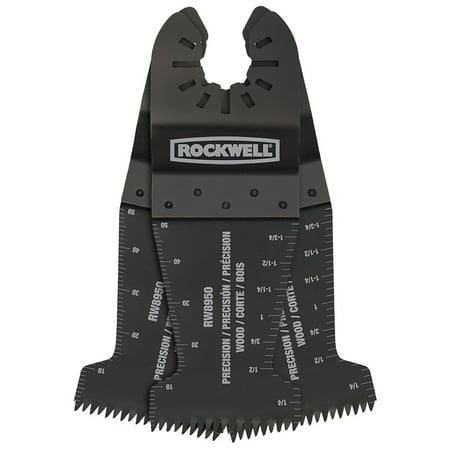 

Rockwell Sonicrafter 1-3/8 Precision Wood End Cut Blade F30 F50 F80 Osciallating Tool Multi-Tool