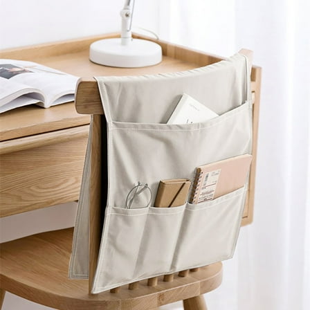 WORGEOUS Sofa Bag Storage Canvas for General Users at Sofa Chair Armrest 1Pcs
